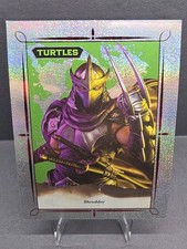 Teenage Mutant Ninja Turtles Shredder Unreleased Rainbow Foil  Sec-09-10 0180