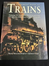 The Great Book of Trains by Brian Hollingsworth Please Read Description 