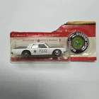 1968 Hot Wheels Redline Police Cruiser Sweet 16 Carded w/ Button (Damaged Card)