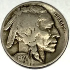 1927-P Buffalo Nickel 5C Fine (F) FULL DATE Philadelphia Actual Coin Shown -2118