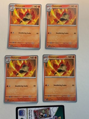 VOLCARONA 029/159 Pokemon Scarlet & Violet JOURNEY TOGETHER + Code Card NM