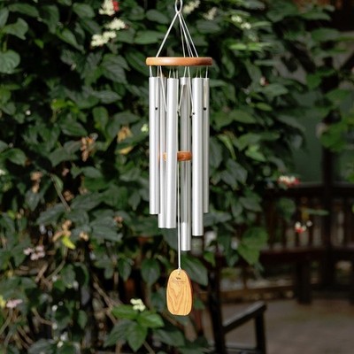 Woodstock Glockenspiel Amazing Grace Tuned Glockenspiel 61 cm silberfarben Kirschbaumoptik