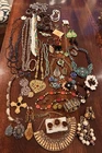 LOT OF 3 1/2 POUNDS OF COSTUME JEWELRY MIXED VINTAGE TO CONTEMPORY