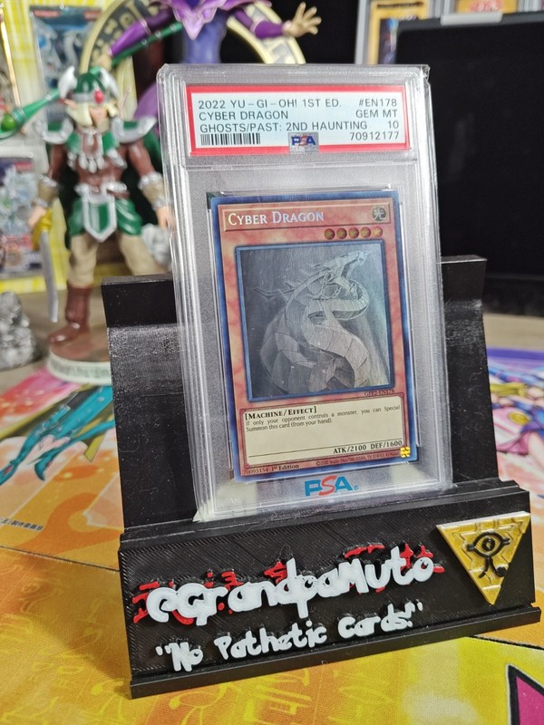 Yu-Gi-Oh! TCG GFP2-EN178 Cyber Dragon Ghost Rare PSA 10 GEM MINT 1st Edition