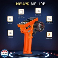 MEUS RACING ME-10B RC Transmitter 10 Channels 2.4GHz and Receiver with Coach ...
