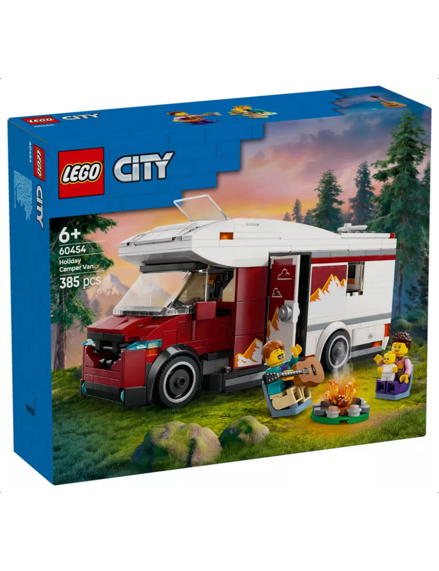 LEGO City 60454 Le camping-car d'aventures pour enfants dès 5 ans