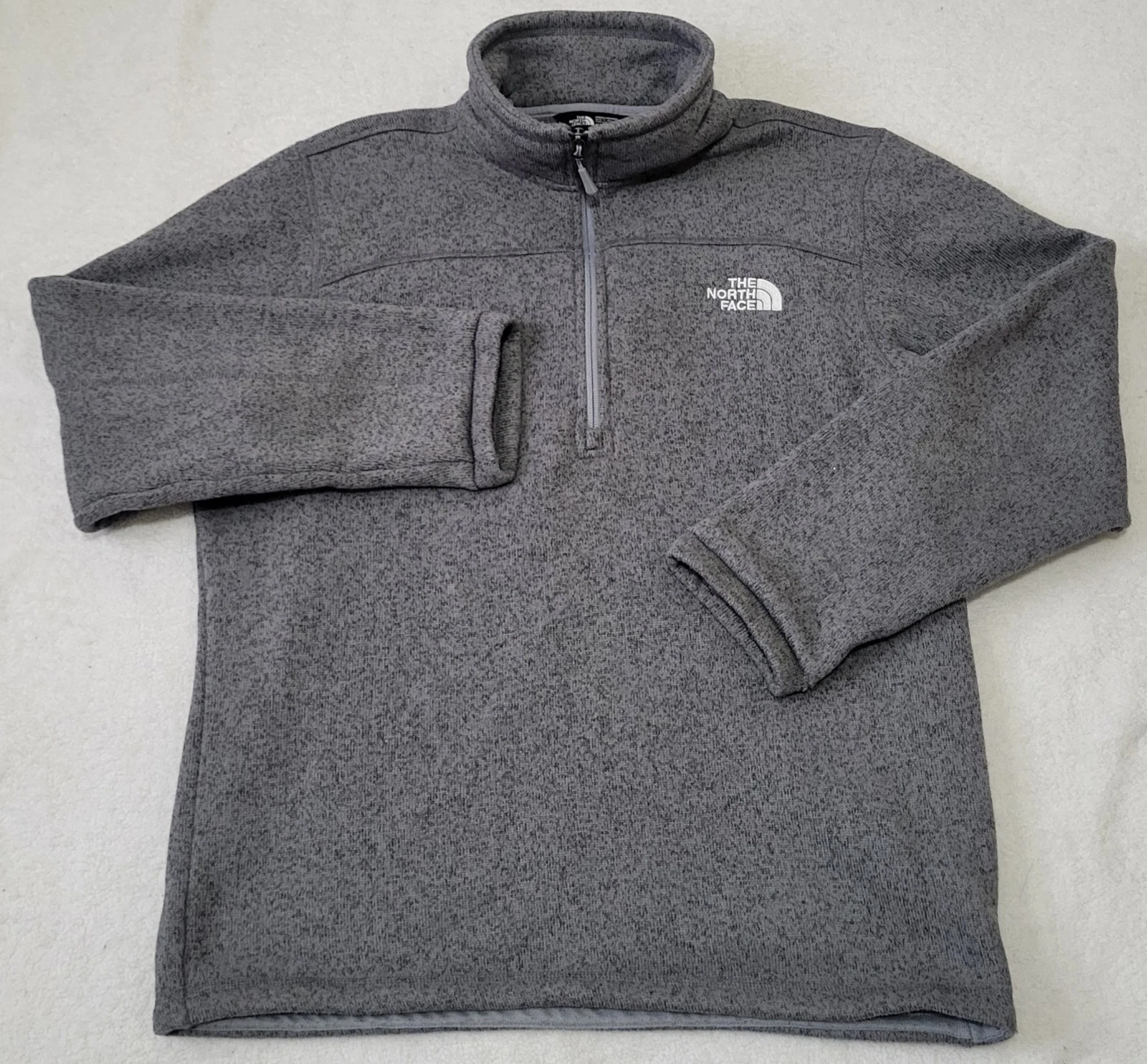 The North Face Jacket Men's M Gray Fleece 1/4 Zip Pullover Sweater Jacket Coat
Opens in a new window
