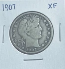1907 BARBER SILVER HALF DOLLAR (Scarce) Lower Mintage Sharp Silver $95 OZ