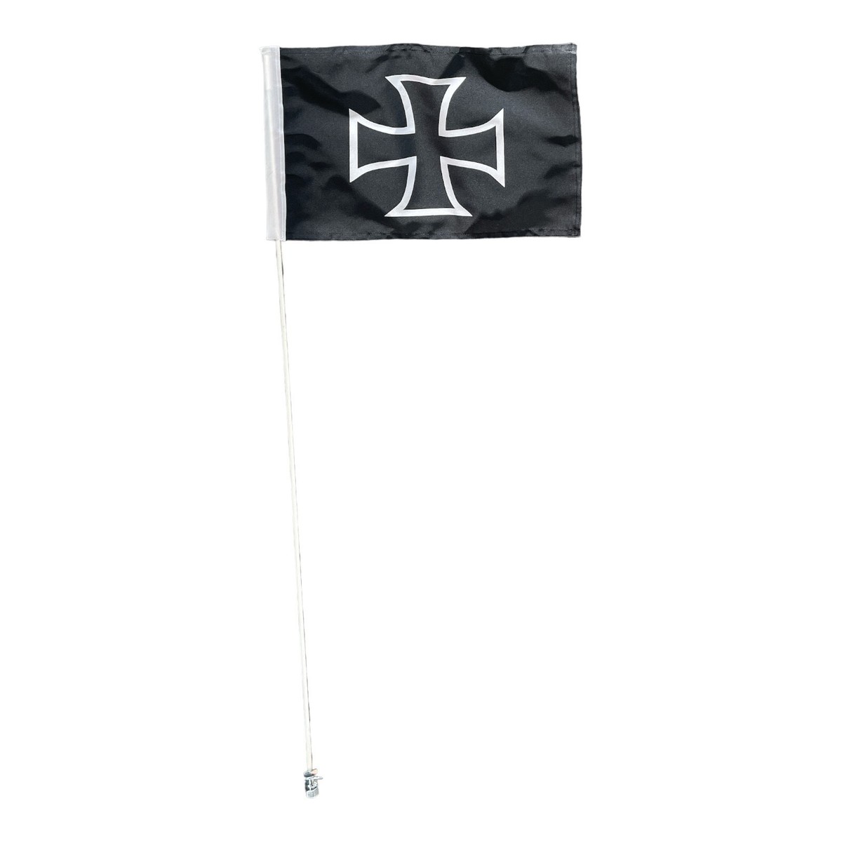 Raptor TRX KFZ LTZ Banshee American 3.5' Whip Flag Iron Cross | eBay