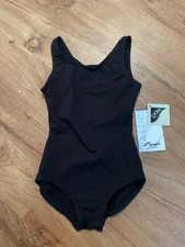 Capezio Tank Leotard /w Ballet Legline CC201C child sizes Black