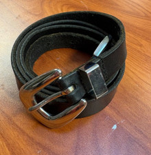 Vintage Refuge Belt - Genuine Saddlehide - Made in England - Solid Brass Buckle