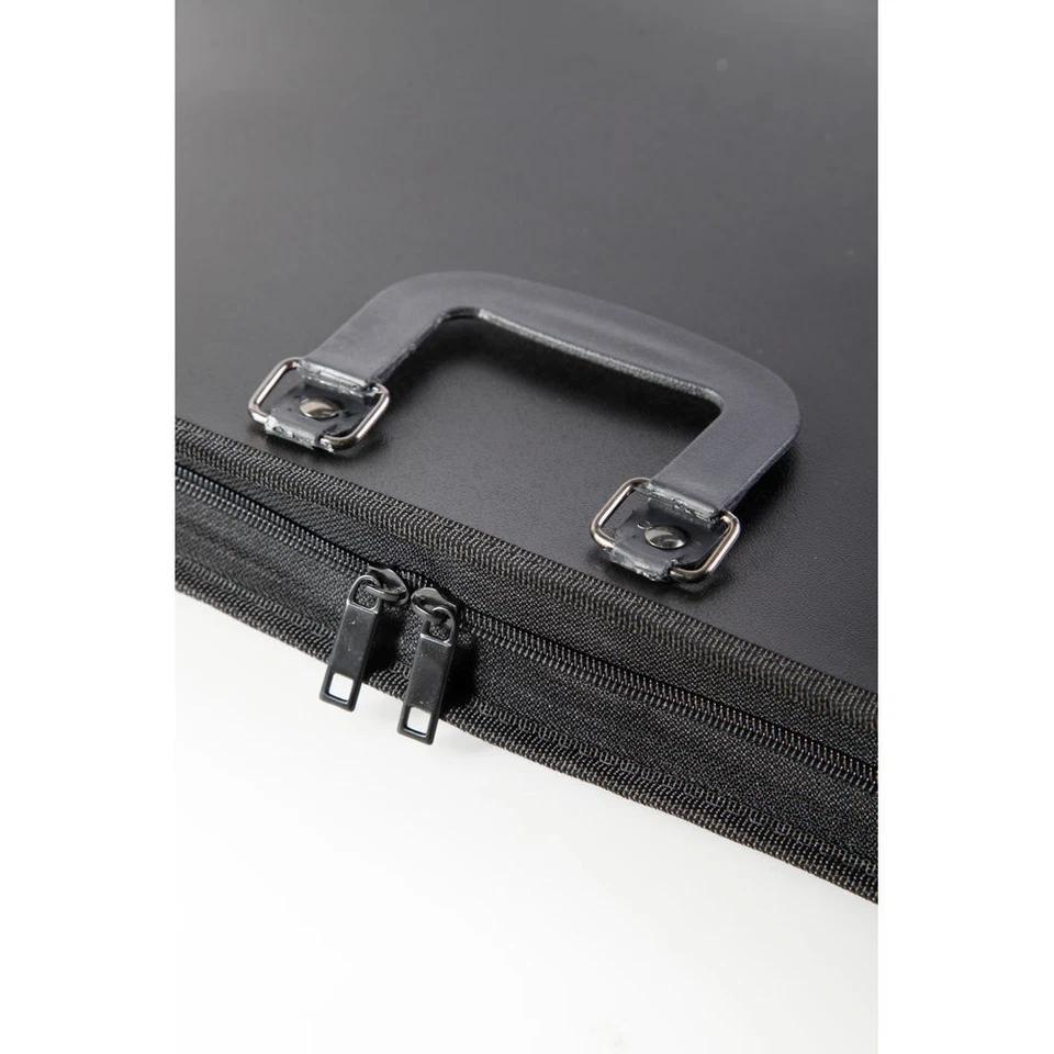 Goldline Zip Portfolio A1 Presentation Storage Document Carry File Black ZPC/A1 - Image 3 of 4