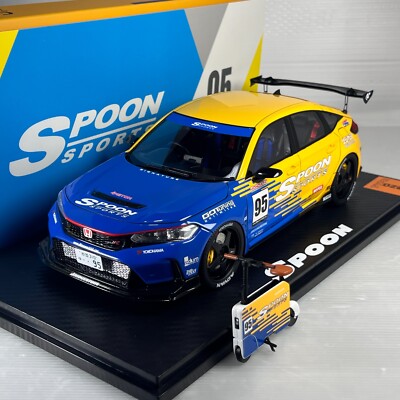 1/18 Peako Honda Civic Type R FL5 Spoon Sport with motocompacto | eBay