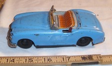 1954 KAISER DARRIN SPORTS CAR TIN BATTERY TOY JAPAN