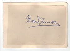 Hilary Jenkinson (1882-1961) Signed Page / Autographed British Archivist