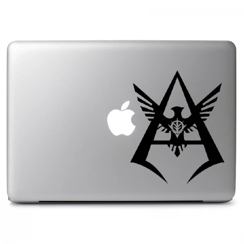 Gundam Char Aznable Symbol Decal Sticker for Macbook Laptop Car Window Wall Art - Image 2 of 4