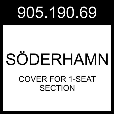 IKEA SODERHAMN SÖDERHAMN Cover For 1-seat Section Gransel Natural   905.190.69