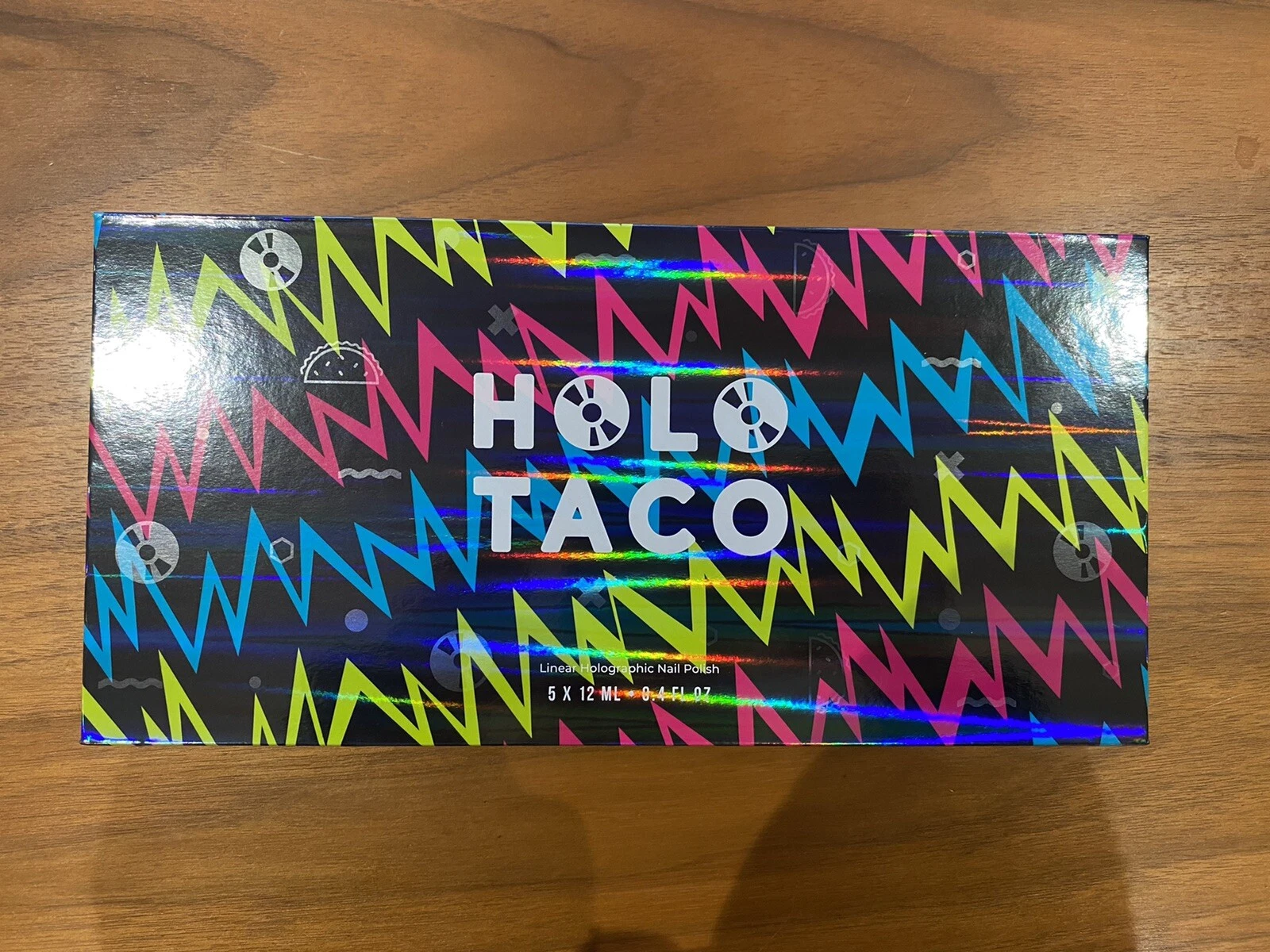 Holo Taco Nail Polish - Electric Holos (Holographic) Collection POLISH AND BOX
