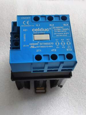 New celduc SVT865570-WH SiT865570 Solid State Relay x 1pc