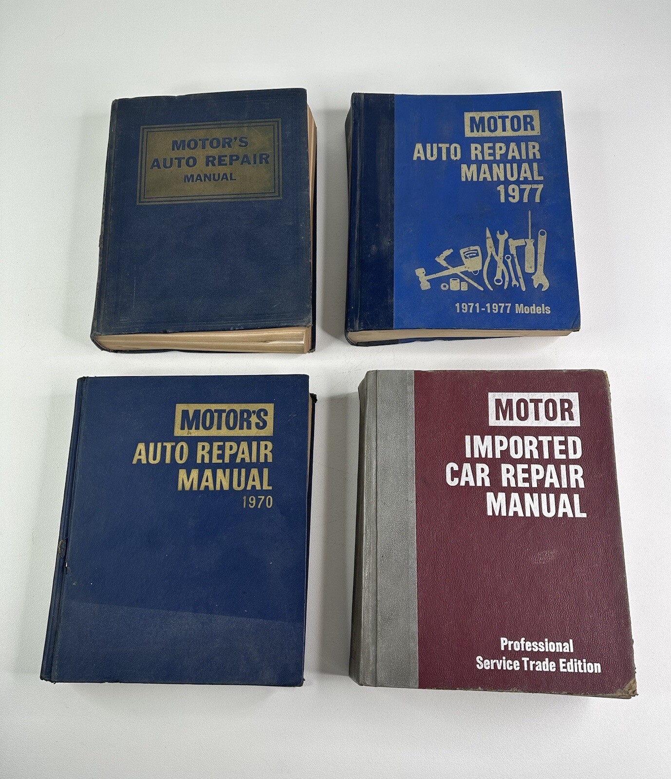 Motors Auto Repair Manual 19701971 & 19461963 Lot of Four Books eBay
