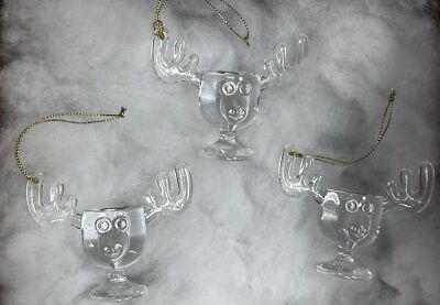 Christmas Mini Moose Mug Griswold Christmas Tree Ornaments SET OF THREE (3)