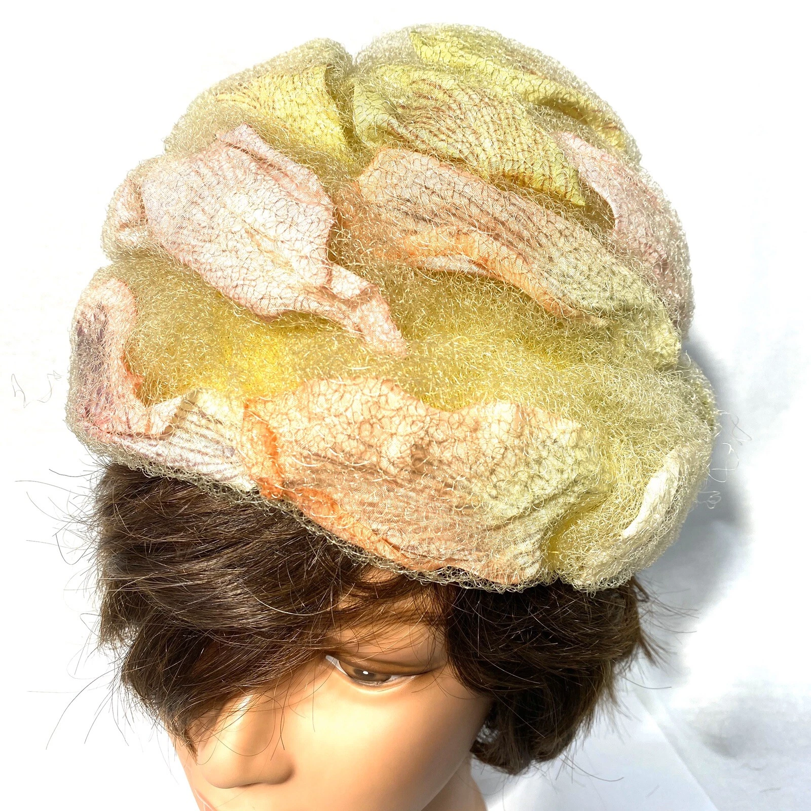 Chapeau cloche vintage Dior Chapeaux Paris New York Pinup