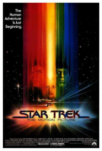PÓSTER DE LA PELÍCULA STAR TREK: LA PELÍCULA 27 x 40 William Shatner, A - Imagen 1 de 1
