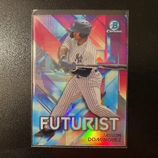 Jasson Dominguez 2021 Bowman Chrome Futurist #FUT-JD New York Yankees