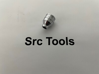 Snap-On Tools USA MINT 3/8'' Drive 6pt 1/4'' SAE Shallow Chrome Socket FS081