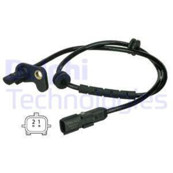 Delphi Sensor DrehzahlfüHler Hinten Passend FüR Renault Captur J5_ Brandneu-image