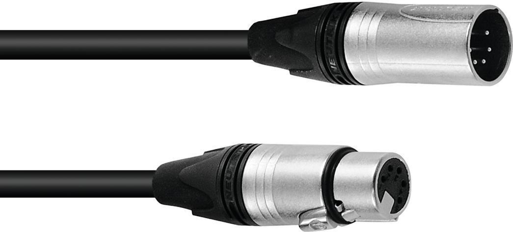 PSSO DMX Kabel XLR 5pol 5m sw Neutrik (30227827)