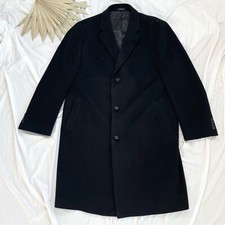 Loro Piana Turnbury 100% Wool Black Button Fr...