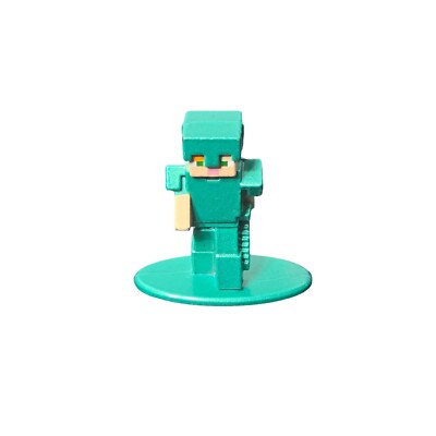 Minecraft Nano Metalfigs Diamond Armor Alex DIe-Cast Figure Video Game Character