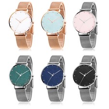 Fashion Women s Watch Ladies Dress Quartz Wristwatch Stainless Steel Bracelet
