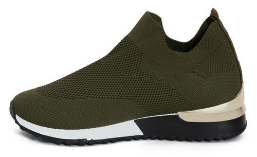 DAMEN SLIPPERSOCKE KEILSCHUHE KLASSISCHE JOGGINGPUMPS SCHUHE THROWER - Bild 23 von 35