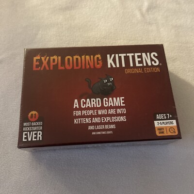 Exploding Kittens Cat Burglar Edition New Sealed Card Game Party 