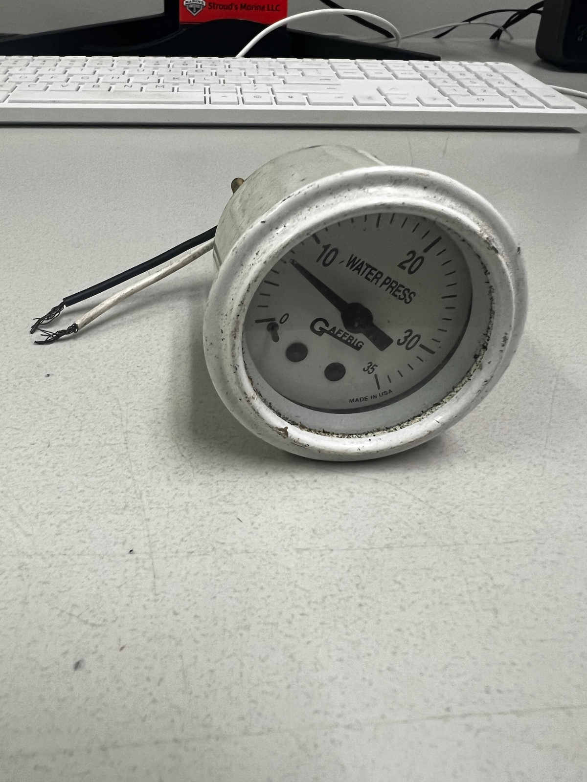 Gaffrig water pressure gauge 1 eBay