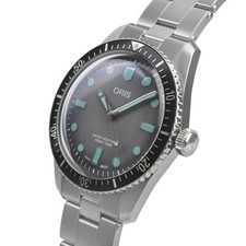 Oris Divers Sixty-Five Automatic Grey Dial 01 733 7707 4053-07 8 20 Men's Watch 4