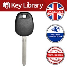 TOY43R Toyota Blank Manual Transponder Car Key Blade Case Shell