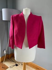 Bnwt Fenn Wright Manson Caterine Jacket - Size 12 -petite - Rrp £149 - Raspberry