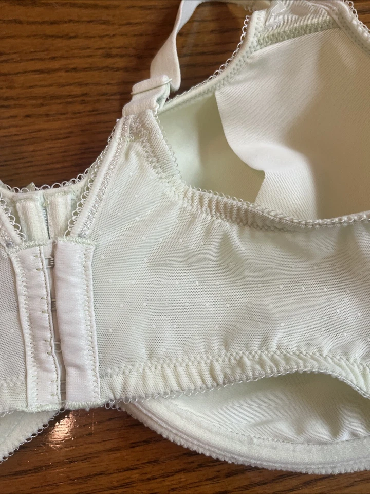 Wacoal 853186 Retro Chic Camiseta Ligeramente Forrada Sujetador con Aros 42DDD Verde Foto 4 de 4