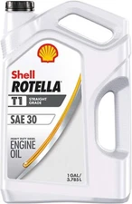 Rotella T1 30 CF/CF-2 Motor Diesel Oil, 1 Gallon - Pack of 1