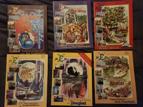 Disneyland E-Ticket Magazines