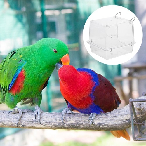 Papagei Automatische Badewanne vente Vogel Käfig Bad Befestigung Papagei Bad Barsch