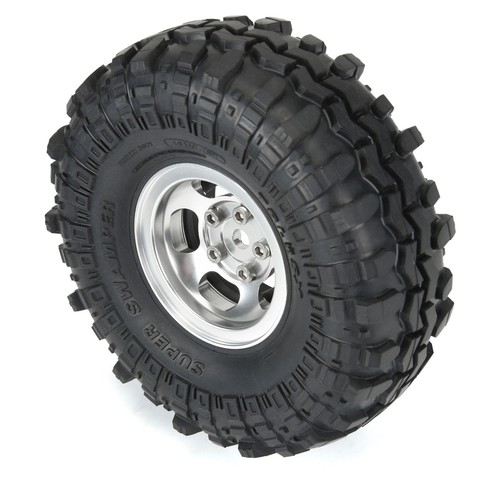 Pro-Line 2798-00 1/10 Slot Mag Alum Frnt/Rear 1.55" 12mm Rock Crawler Wheels (2) - Picture 4 of 5