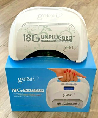 Harmony Gelish 18G Unplugged High Performance LED Lamp Cordless NEW BEST LAMP