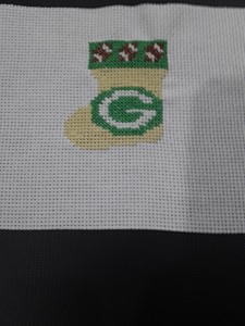 Completed Green Bay Packers Finished Cross Stitch | eBay