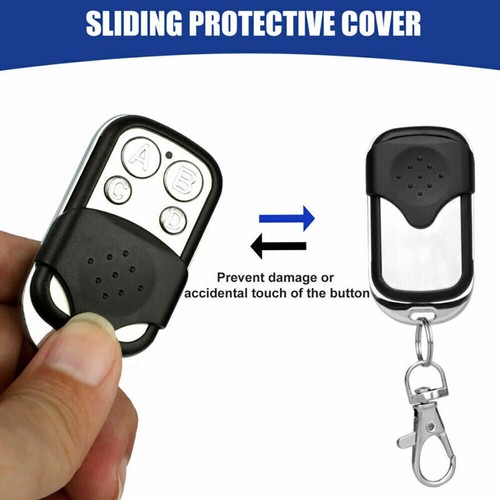 2x Electric Cloning Universal Gate Garage Door Remote Control Fob 433mhz Key Fob - Picture 4 of 14