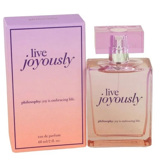 Live Joyously By Philosophy, 2 Oz Eau De Parfum Spray For Women NEW