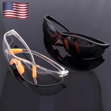 Anti-impact Anti-dust Lab Safety Goggles Outdoor Work Eye Protective Glasses